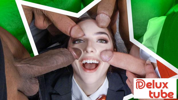 [ Team Skeet ] She's Got Talent! The Deepthroat Gangbang Show! (Scarlett Rosewood, Part 2)