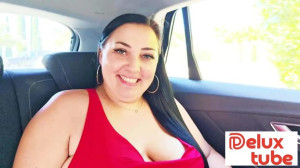 Julia, 31, is the center of attention for two guys!