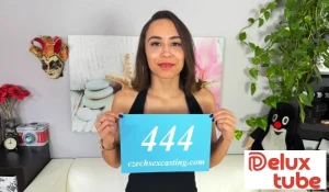 Wonderful sexy brunette fucks for pleasure - E444