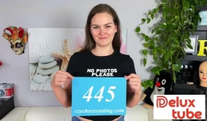 Poland brunette makes the most of a casting fuck - E445