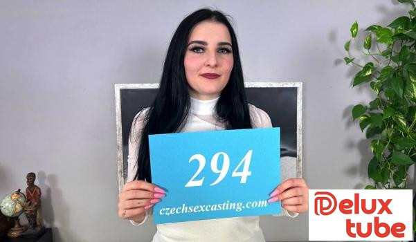 [ Czech Sex Casting ] Absolutely hot photo casting with fine brunette - E294