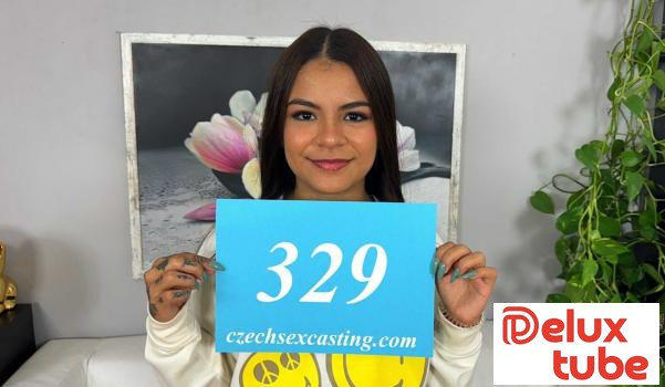 [ Czech Sex Casting ] Cute and sexy Latina has no inhibitions - E329