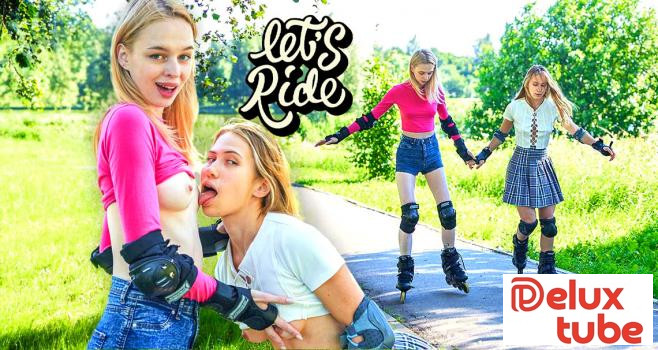 [ Club Seventeen ] Elloise and Nika horny on rollerblades