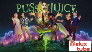 Lily Lane, River Lynn, Mochi Mona & Molly Manning - Pussyjuice (Beetlejuice Parody)