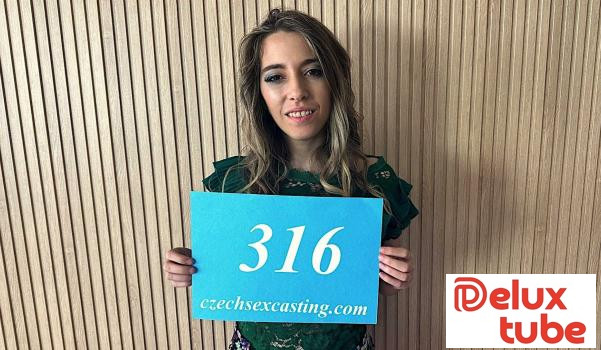 [ Czech Sex Casting ] Another Spanish model will show off her skills at the casting - E316