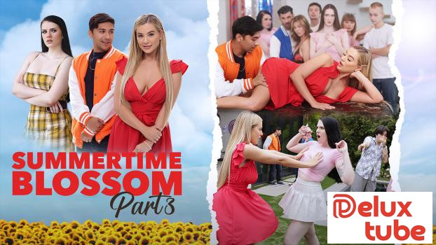 [ Team Skeet ] Hazel Moore, Blake Blossom & Em Indica - Summertime Blossom Part 3: Blooming Revenge