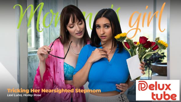 [ Girls Way ] Tricking Her Nearsighted Stepmom