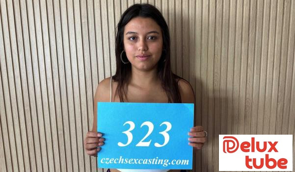 [ Czech Sex Casting ] Hot latin babe wants to try a naughty photo shooting - E323