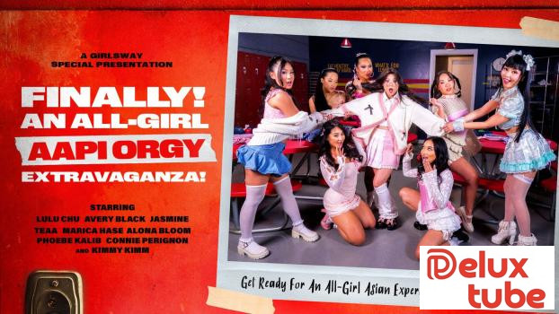 [ Girls Way ] Kimmy Kimm, Lulu Chu, Alona Bloom, Avery Black, Jasmine Teaa, Marica Hase, Phoebe Kalib & Connie Perignon