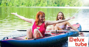 Kayak ride with the girls