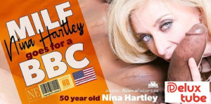 Nina Hartley is a 48 year old MILF pornstar who's craving a hard big black cock to fuck her hard!