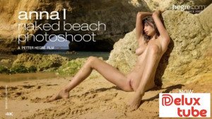 Anna L Naked Beach Photoshoot