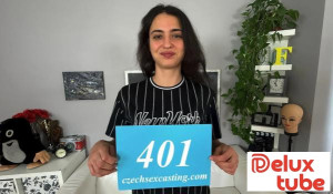 Charlotte's first porn casting - E401