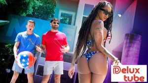 Don't Let His Cheating Ruin Memorial Day, Just Suck Your Stepson's Cock