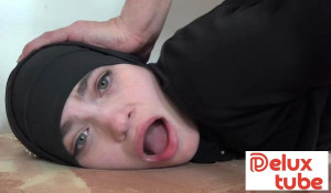 Guy fucks his hijab wife because he is horny