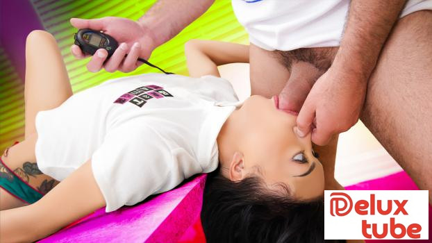 [ Team Skeet ] Holding Her Breath With a Dick in Her Throat? She'll Break the State Record