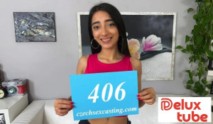Horny Latina is casting out her pussy - E406