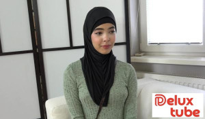 Babe in hijab really needs a job