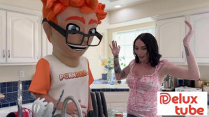 Indica Marie Cooks Up Something Sweet with Porn Dude