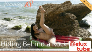 Hiding Behind A Rock