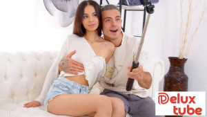 Reaching orgasm on camera