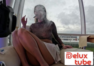 Tall And Thin Mary Moon Fucks Herself With A Rubber Dildo