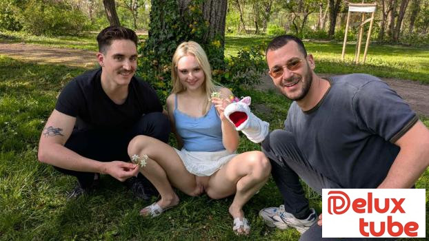 [ Blow Pass ] Jessie Ames Gets Even With Cheapskate Sugardaddy In Double Penetration Threesome