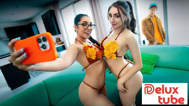 [ Step Siblings ] If We're Nerdy Crafty Stepsisters, Why Do You Keep Staring At Our Autumn Bikinis?