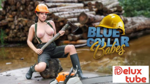 Lady Lumberjack Can Handle Any Wood