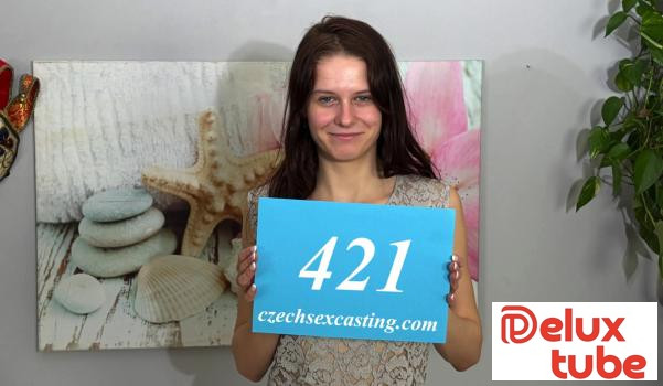 [ Czech Sex Casting ] Casting ended in a great hard fuck for a sexy brunette - E421