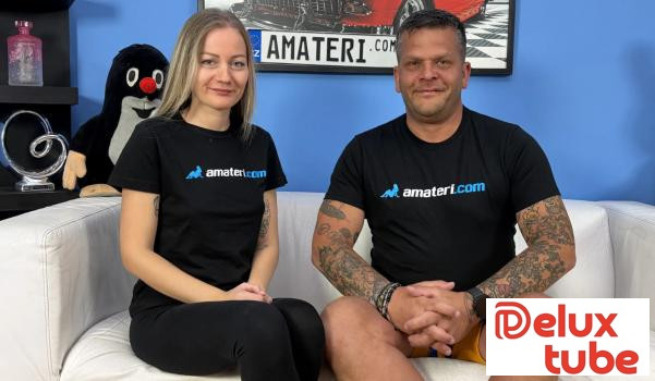 [ PornCZ ] Hot blonde milf is a little nervous