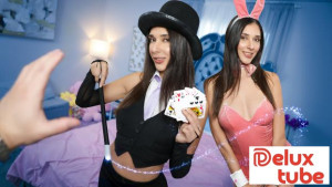 “Your Cum Tastes Like Magic!” Aria’s Magic Show Gets Naughty