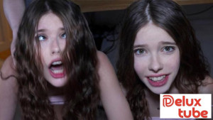 STREAMER LUCK - Petite Babe Gets Fucked During Game