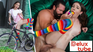 My Babysitter is Going on Sexual Bike Rides! Don't Sit on a Dildo, Sit on My Dick