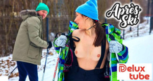 Apres Ski flashing with Jane White