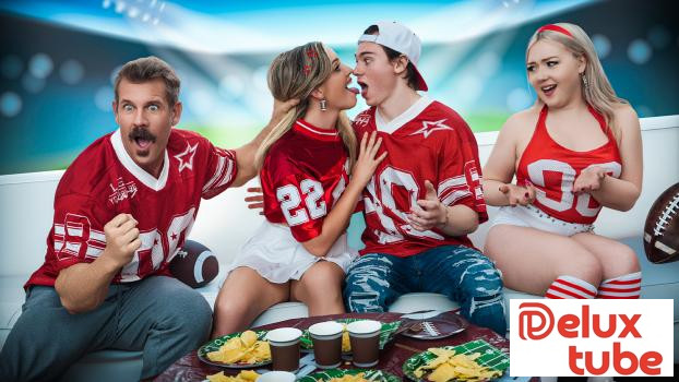 [ Team Skeet ] Family Football Sunday Ritual: A Foursome for a Touchdown!