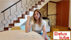 Blonde Neighbors Oral Skills