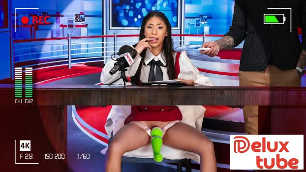 [ Brat Tamer ] Sona Bella Moans the Morning News: Bratty Schoolgirl’s Orgasmic Punishment!