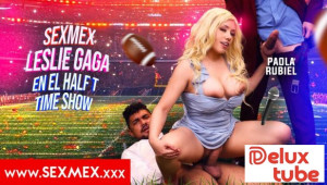 Leslie Gaga In The Super Blow Halftime Show