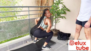 Horny plays with his coach's excitement   