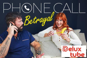 Redhead Jesse May: Phone Call Betrayal