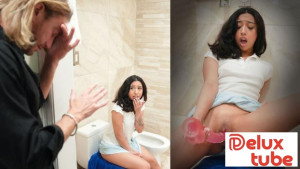 Liora Vane is Caught in the Act by Stepdad