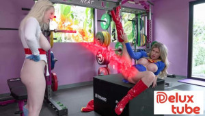 Gigi Sweets and Cory Chase - Super Sex Battle: A Super Hero Parody (Part 1)