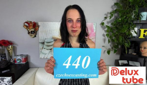 Czech brunette is ready for her best fuck - E440